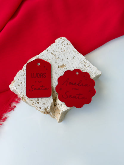Santa Gift Tag