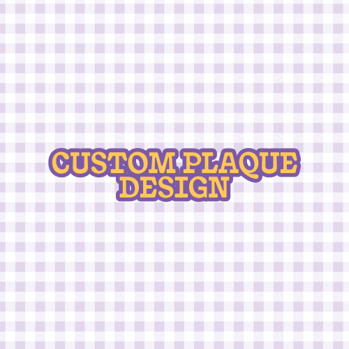 Triple Layer Custom Acrylic Name Plaque You Pick the Theme